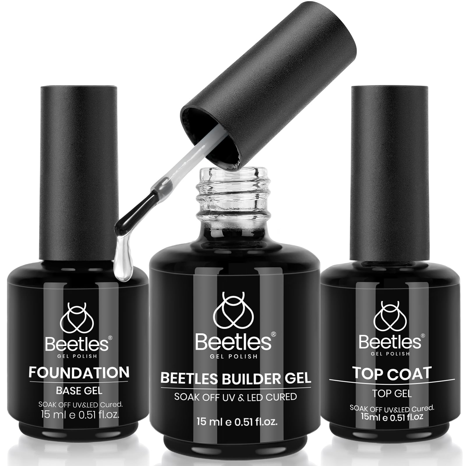 Clear Builder Gel 3-Piece Kit