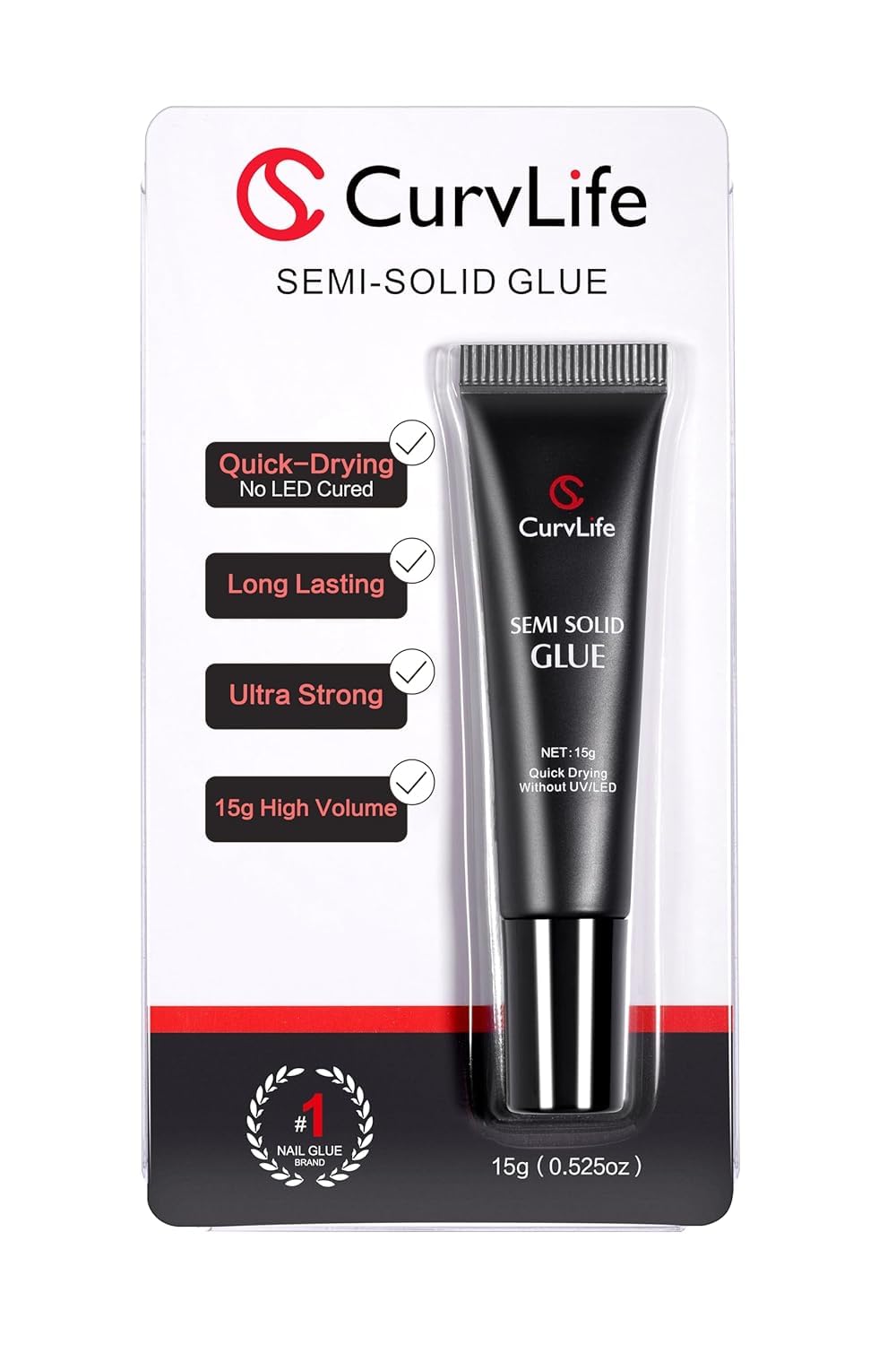Semi Solid Press-On Nail Glue - 15g