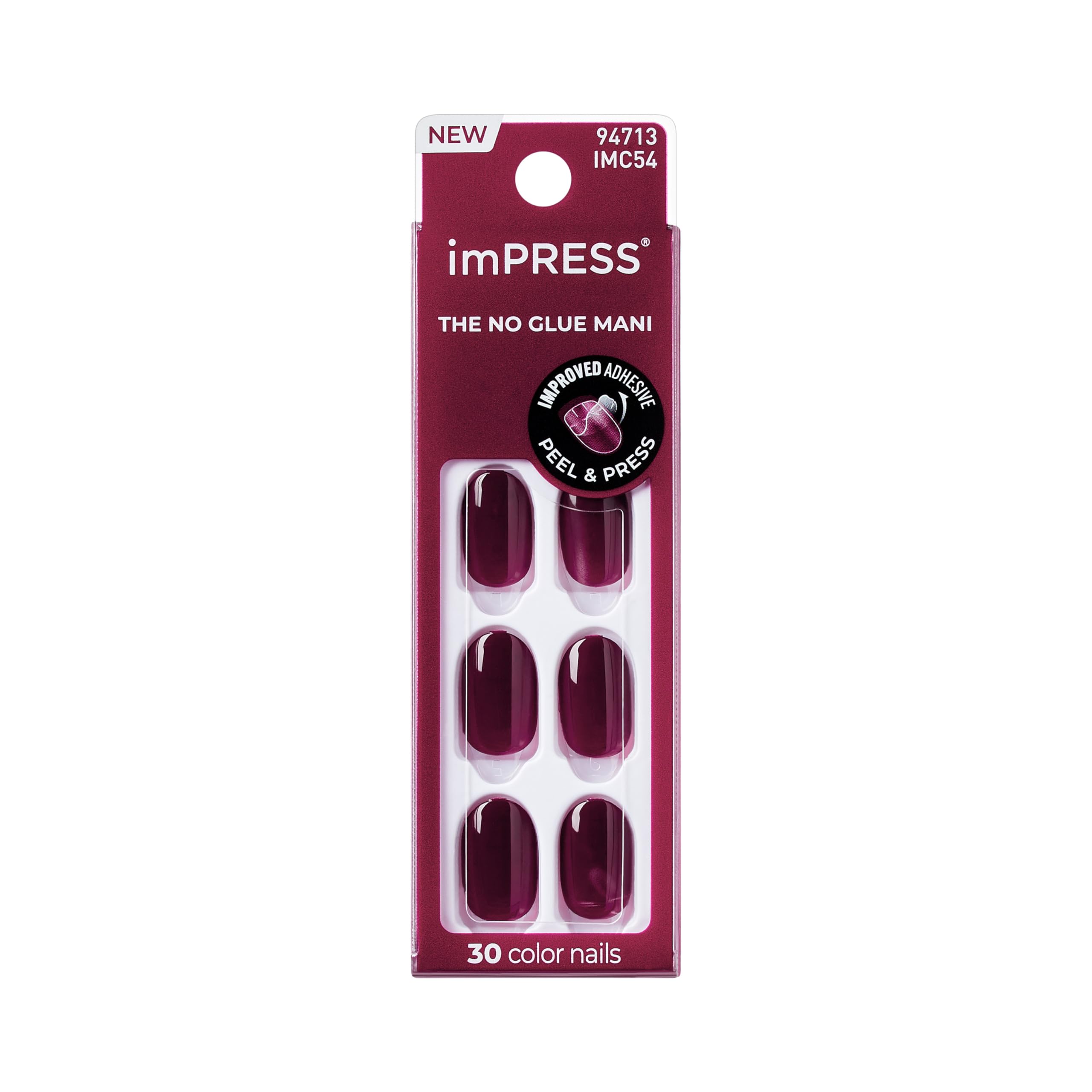 Short Glossy Press-On Nails Kit
